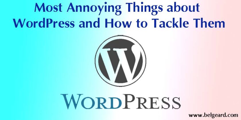 Most Annoying Things About Wordpress And How To Tackle Them